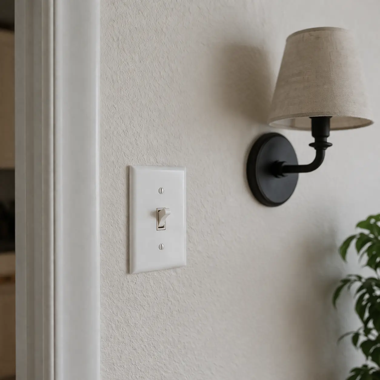 Residential light switch associated with not working