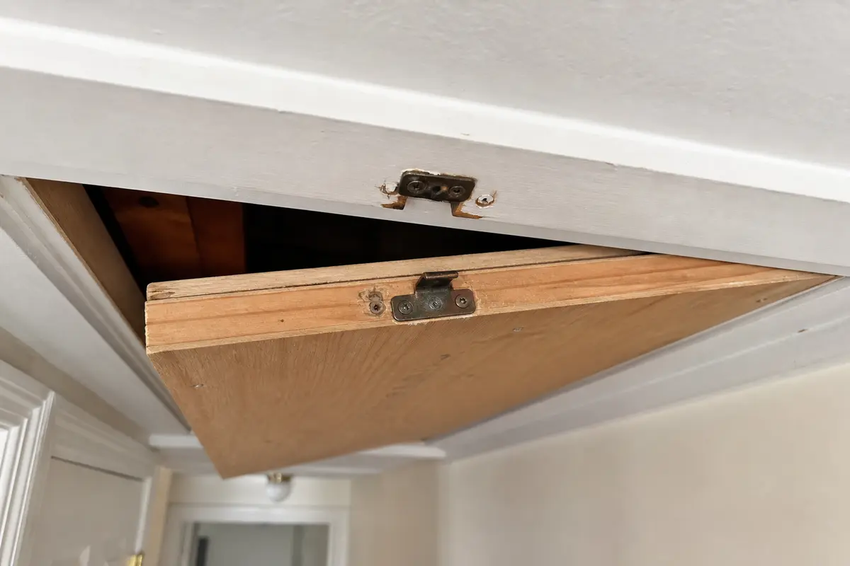 attic hatch latch failure point before replacement