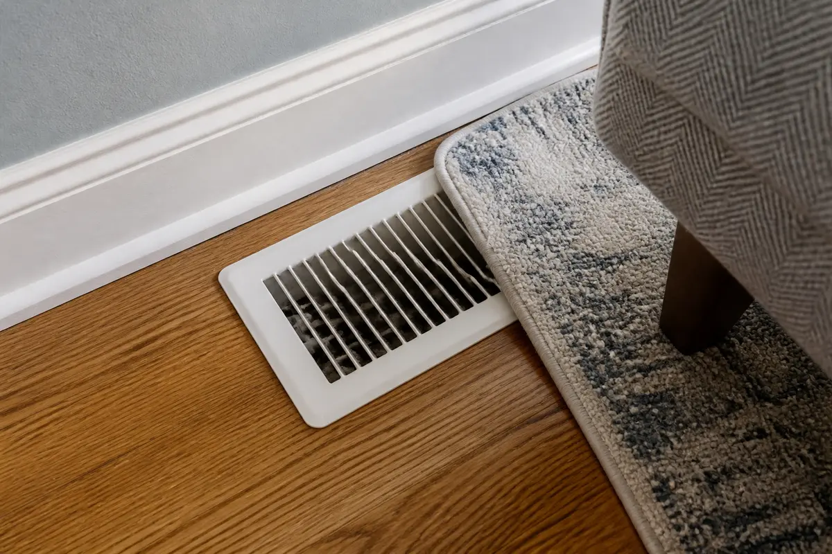 Return airflow restriction checked when air handler is not moving enough air