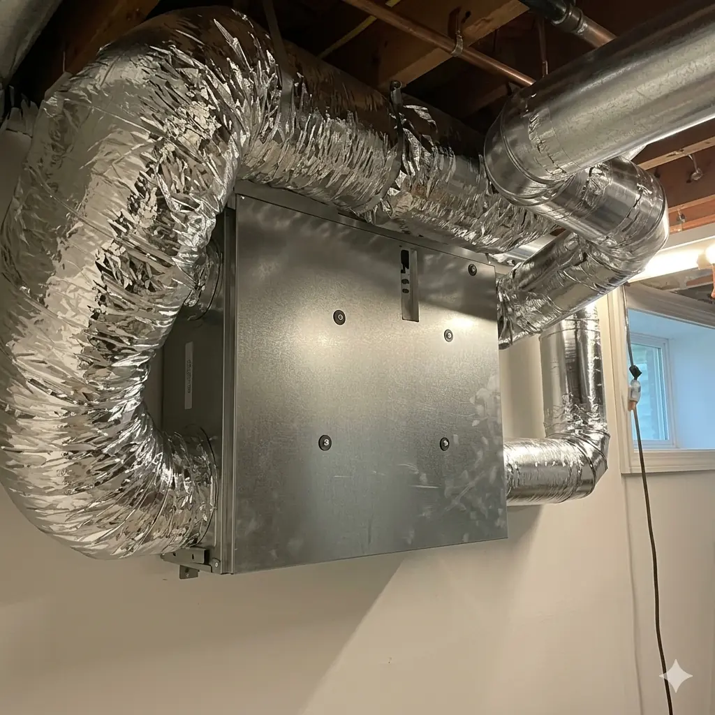 HRV or ERV ventilation unit associated with not working