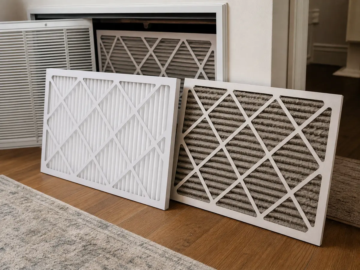 Correct-size air handler filter for no-cooling airflow checks