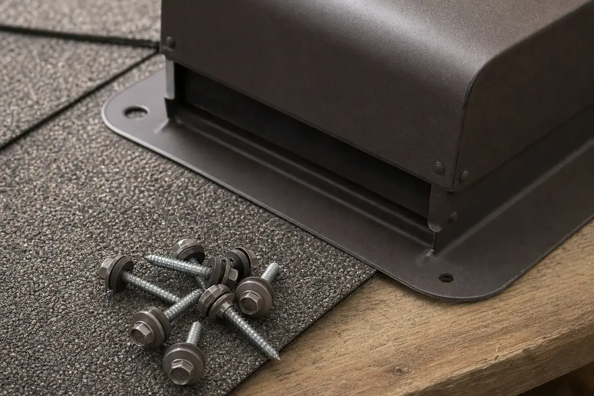 Replacement vent screen mesh for an attic vent after inactive nest removal