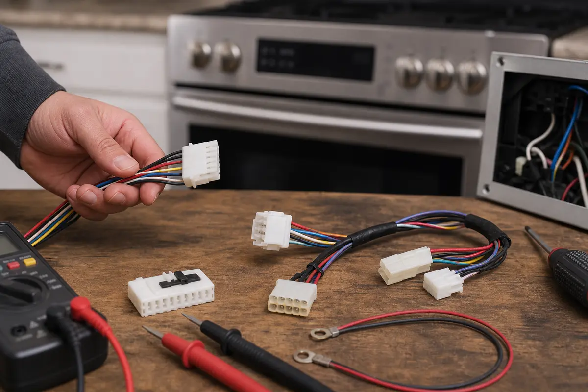 Range control harness connector repair parts