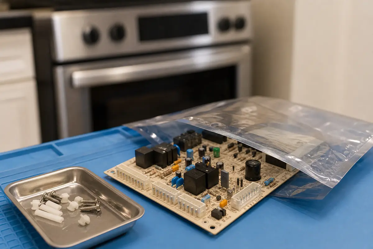 Bosch range control board replacement