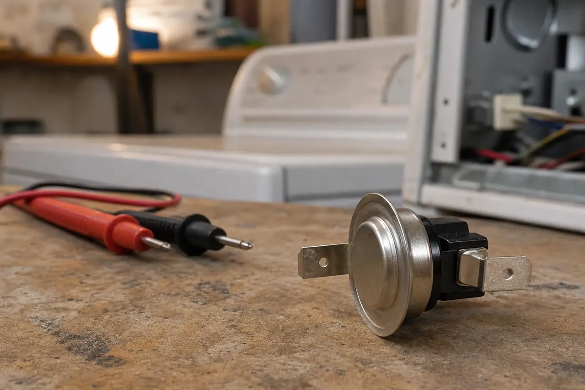 Dryer high-limit thermostat replacement part