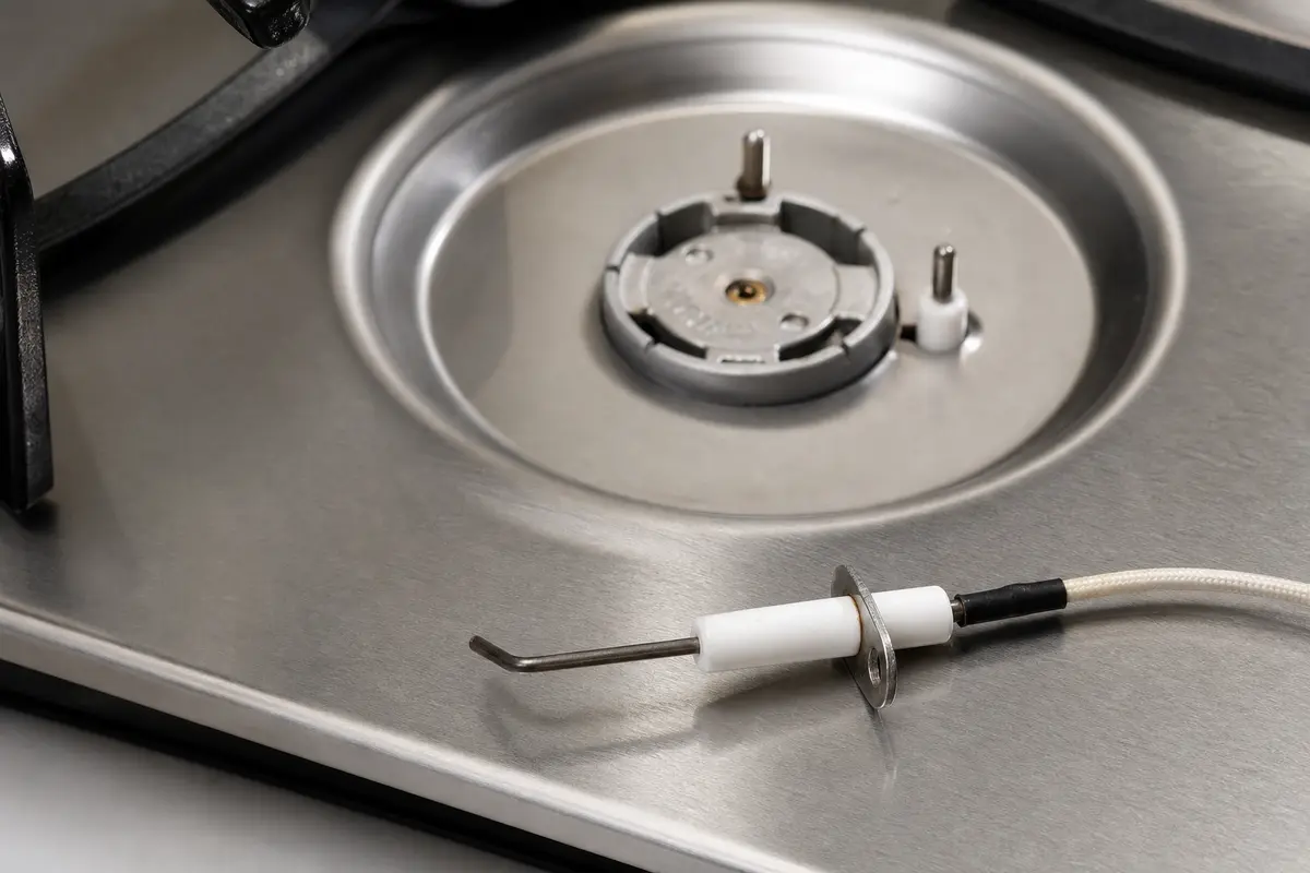 Cooktop spark igniter for LG gas cooktop keeps clicking