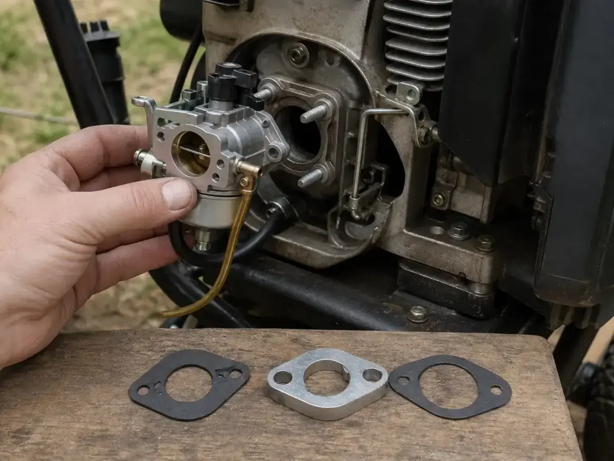 Pressure washer carburetor for pressure washer not starting