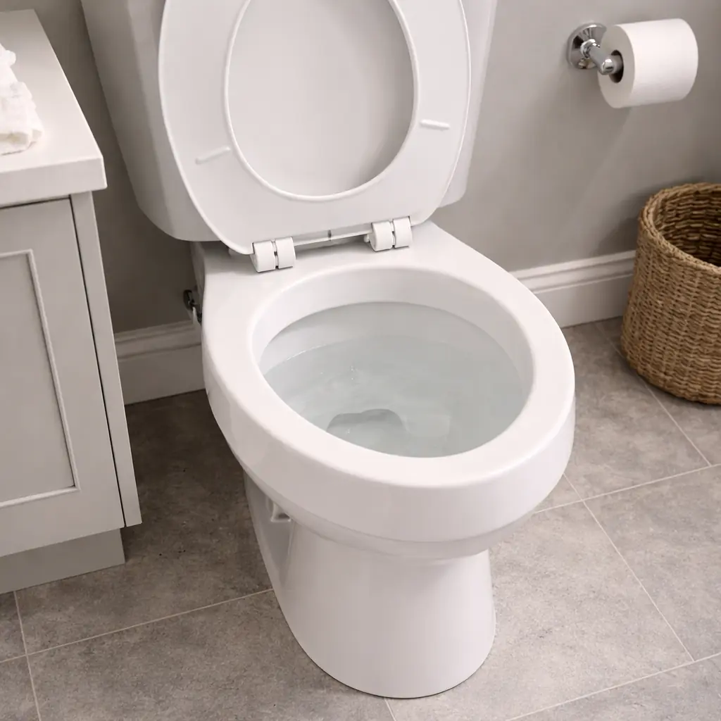 Toilet associated with not flushing