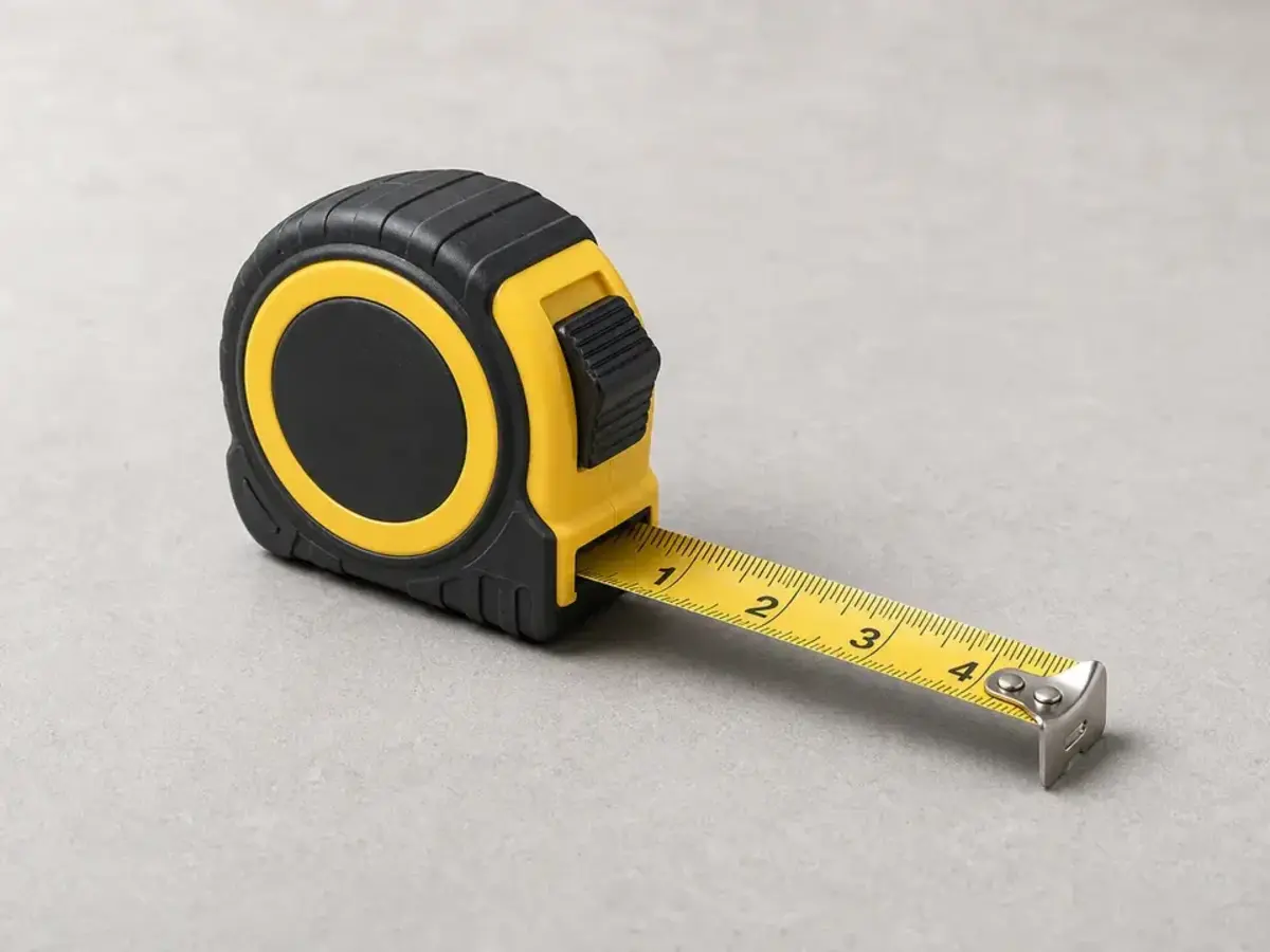 Tape measure for air filter and grille sizing checks