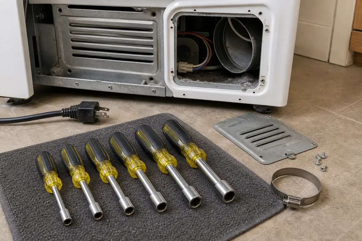 Nut driver set for Amana dryer access screws