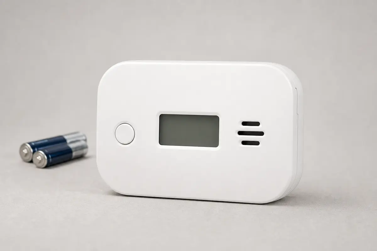 Carbon monoxide alarm for combustion appliance safety
