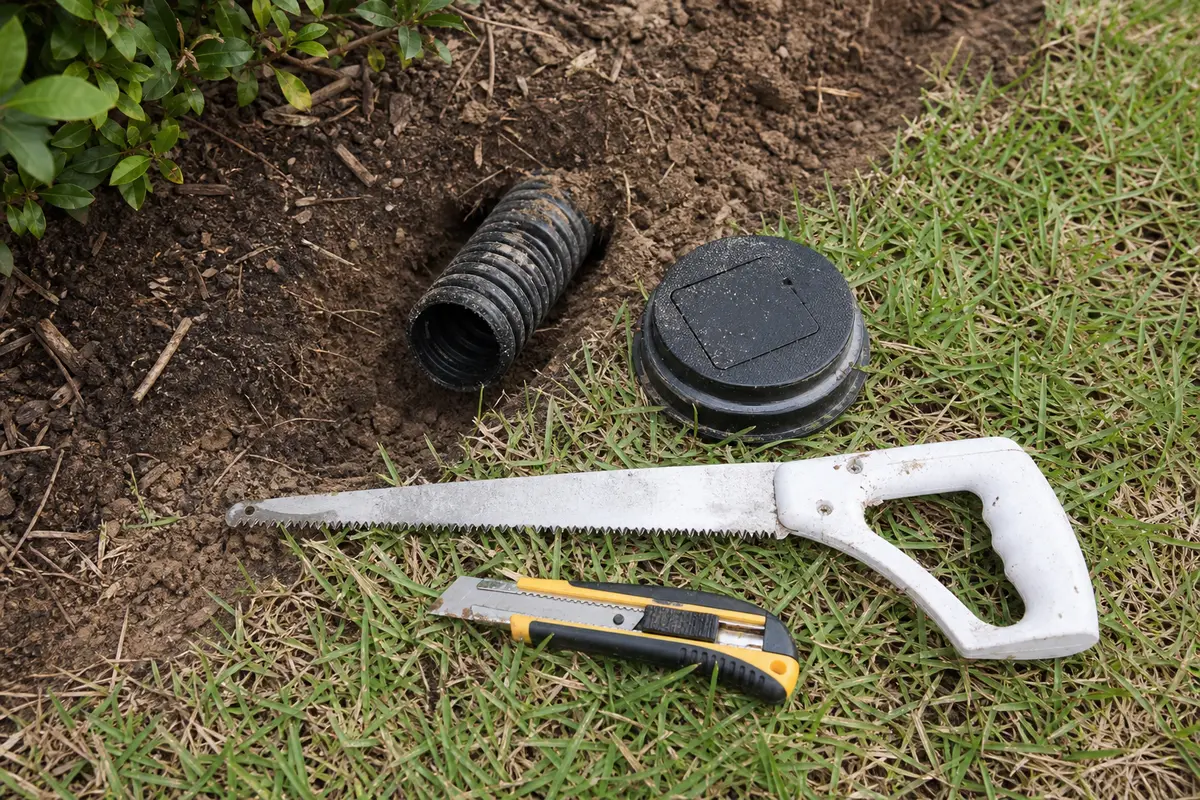 Utility knife or PVC saw tool