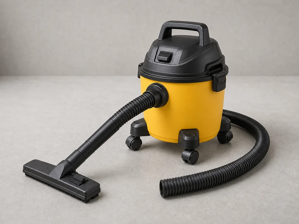 Shop vacuum for removing lint and loose felt dust inside an open dryer