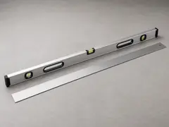 Straightedge or 4-foot level tool