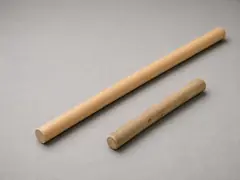 Blunt stick or broom handle tool