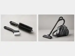 Brush or small vacuum tool