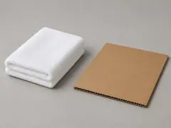 Soft towel or cardboard tool