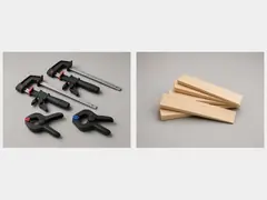 Clamp or wood shims tool