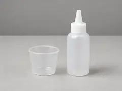 Cup or squeeze bottle tool