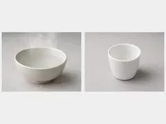 Warm water in a bowl or cup tool