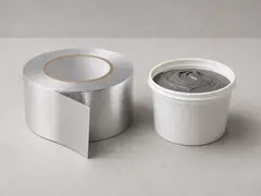 Foil HVAC tape or duct mastic tool