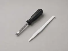 Flat screwdriver or pick tool