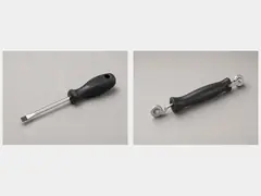 Flat screwdriver or spline tool tool