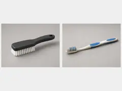 Flexible detail brush or long cotton swabs tool