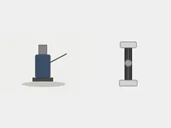 Hydraulic bottle jack or floor jack tool