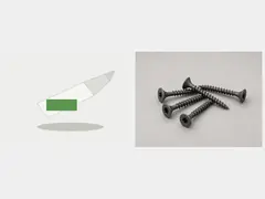 Squeak repair screws or floor repair kit tool