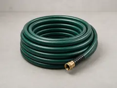 Garden hose with a helper tool