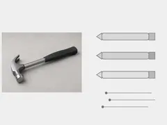 Hammer and nail set tool