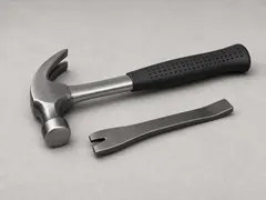 Hammer and pry bar tool