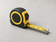 Tape measure or insulation depth ruler tool