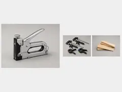 Staple gun or insulation supports tool