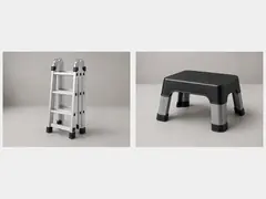 Step stool or ladder tool