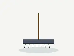 Landscape rake tool