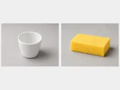 Large sponge or small cup tool