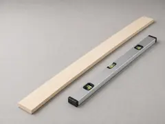Level and straight board tool