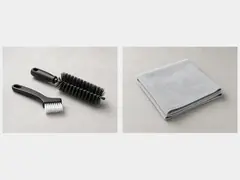 Non-scratch scrub pad or soft cloth tool