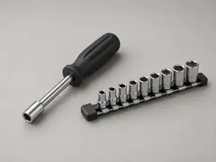 Nut driver or small socket set tool
