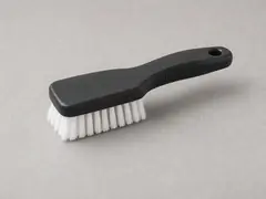 Soft brush or nylon scrub brush tool