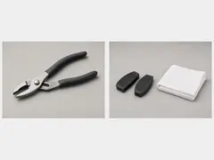 Slip-joint pliers with a rag or padded jaws tool