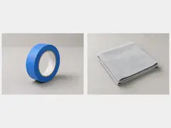 Small towel or painter's tape tool