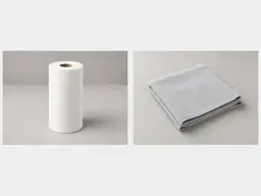 Paper towels or white cloths tool