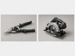 Tin snips or saw appropriate to the trim material tool