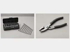 Second wrench or slip-joint pliers tool