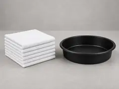 Towels or shallow pan tool