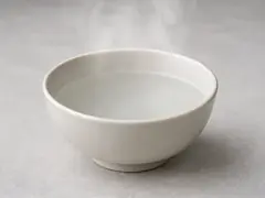 Small bowl of warm water tool
