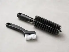 Small soft cleaning brush tool